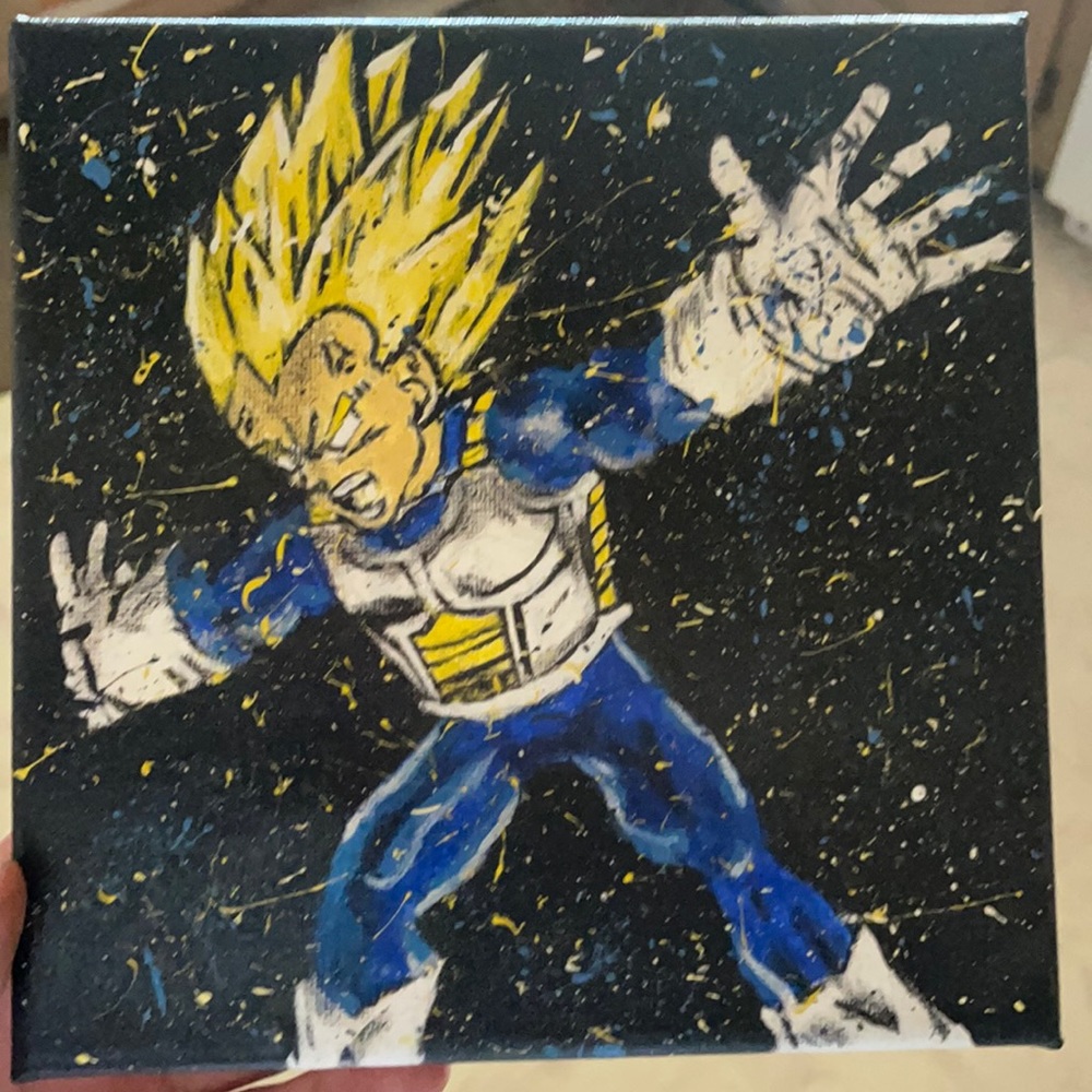 Dragonball Z painting